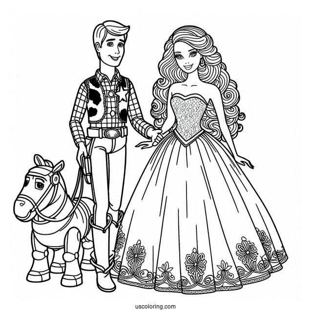 Toy Story Ken And Barbie