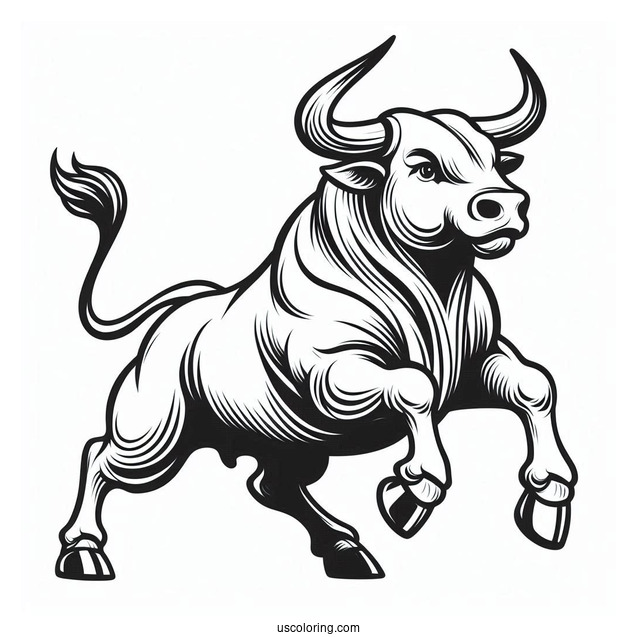 Outline Of Bull Running