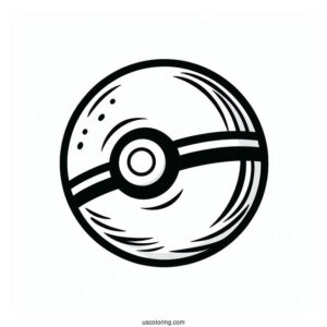 Simple To Color Pokemon Ball
