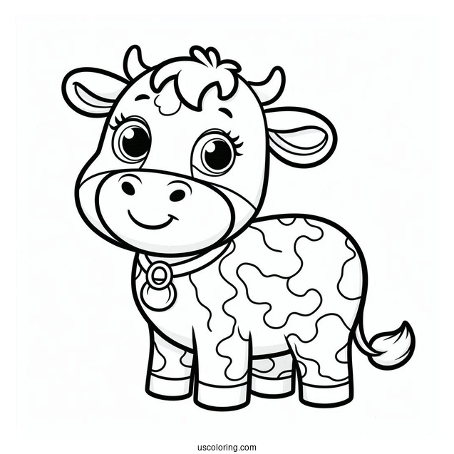 Benny The Cow From Dora The Explorer To Color