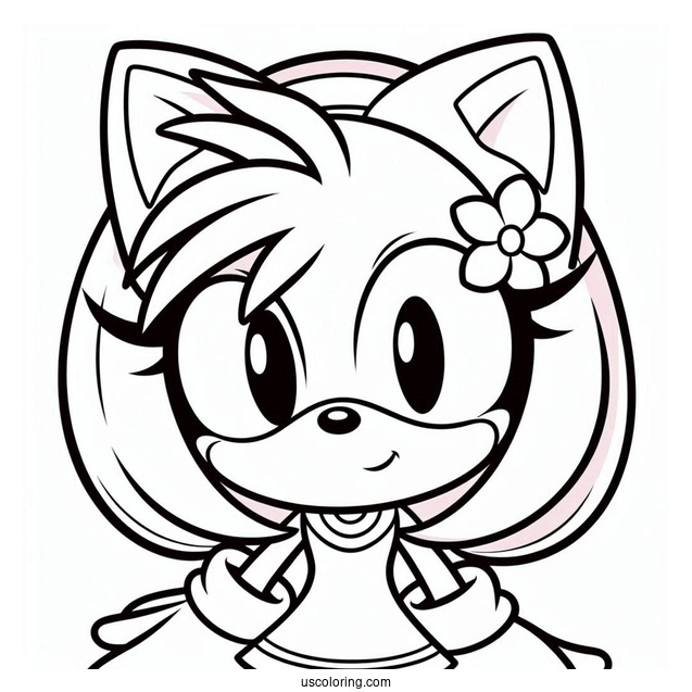 Amy Rose Outline For Preschoolers