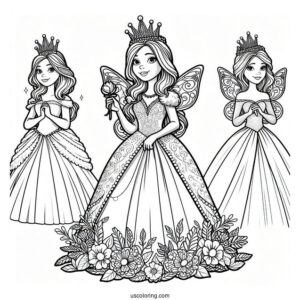 Fairy Godmother From Shrek To Color
