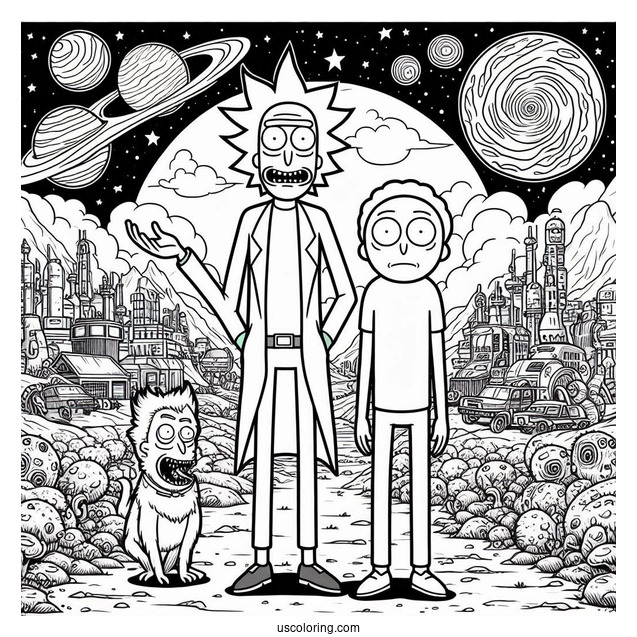 Rick And Morty TV Poster
