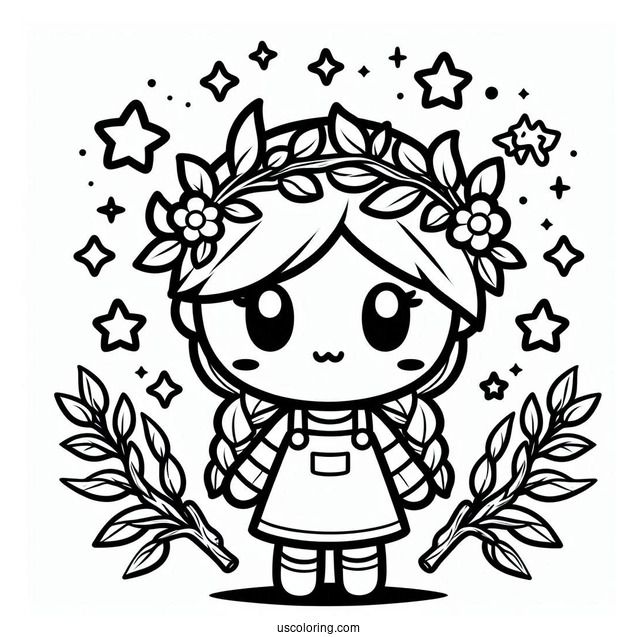 Willow Brawl Stars Coloring Page For Kids