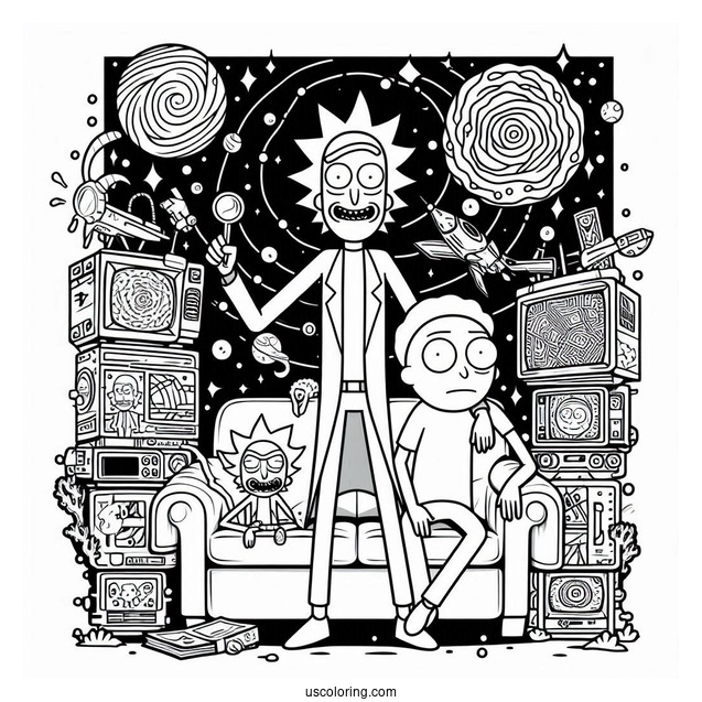 Rick And Morty TV Poster