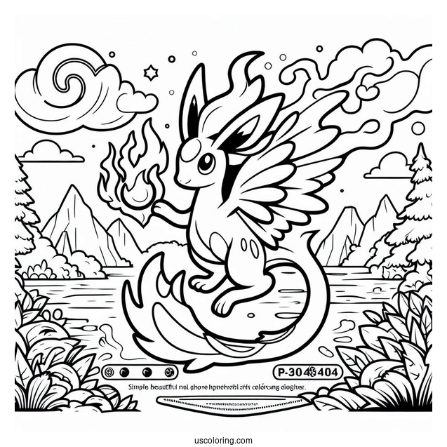 Moltress Wildfire Pokemon Card