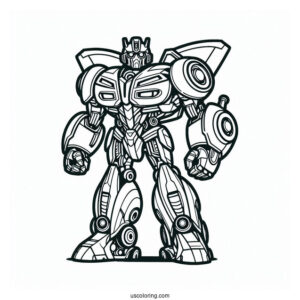 Bumblebee Transformer Robot To Color