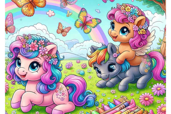 My Little Pony Coloring Pages (Free PDF Printables)
