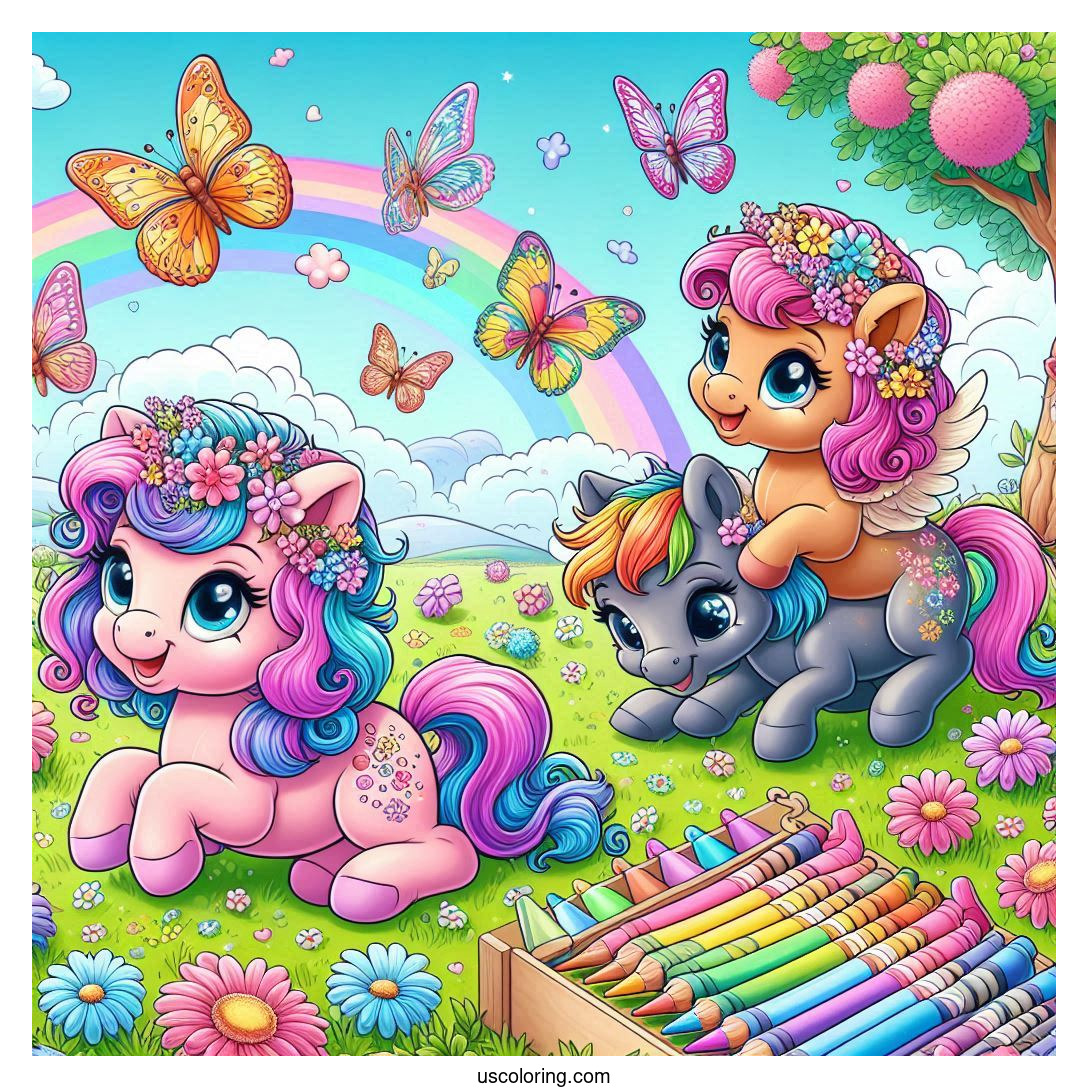 My Little Pony Coloring Pages (Free PDF Printables)