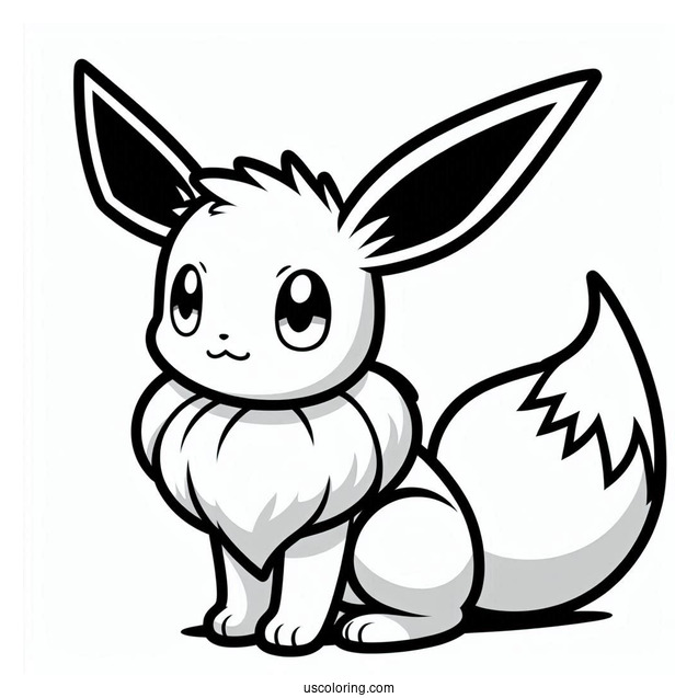 Eevee Pokemon To Color