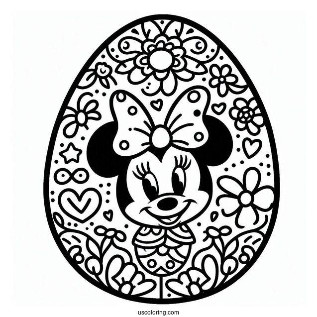 Minnie Mouse Easter Egg