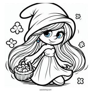 Azrael Outline Coloring In For Kids
