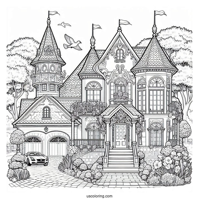 Barbie At The Dream House Mansion