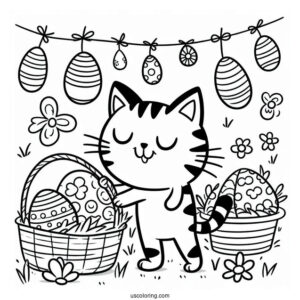 Easter Themed Pete The Cat_