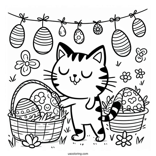 Easter Themed Pete The Cat_