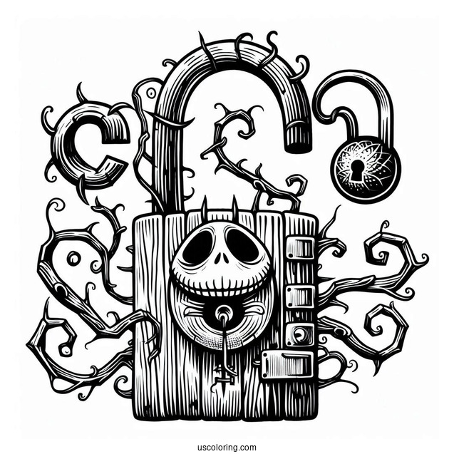 Lock Shock and Barrel Coloring Page