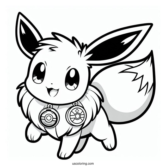 Eevee Pokemon With Badges