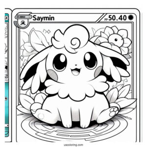 Shaymin EX Set Up Pokemon Card