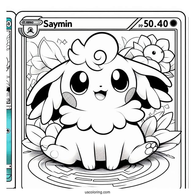Shaymin EX Set Up Pokemon Card