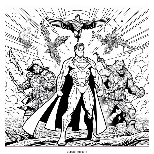 Justice League With Superman