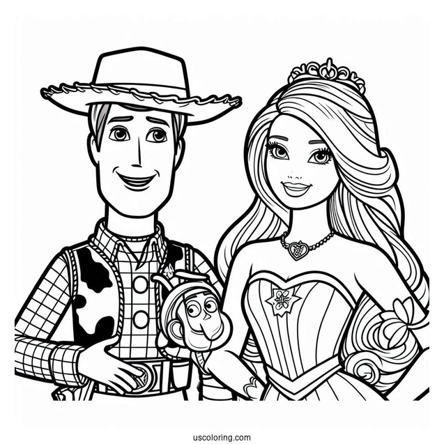 Toy Story Ken And Barbie