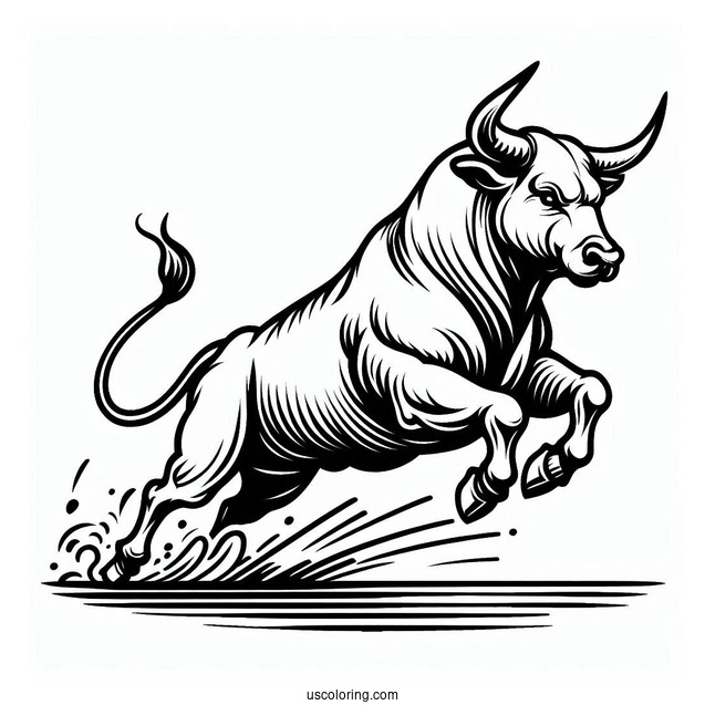 Outline Of Bull Running