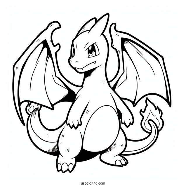 Charizard Coloring Sheet