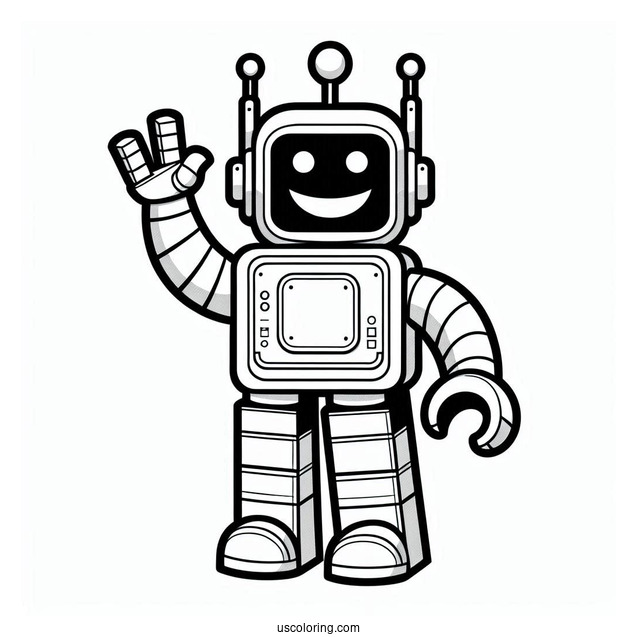 Mr Robot Roblox To Color