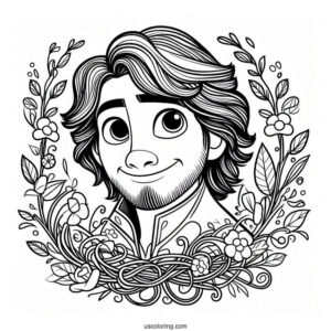 Eugene Coloring Page For Kids