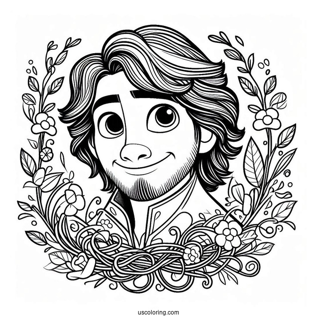 Eugene Coloring Page For Kids