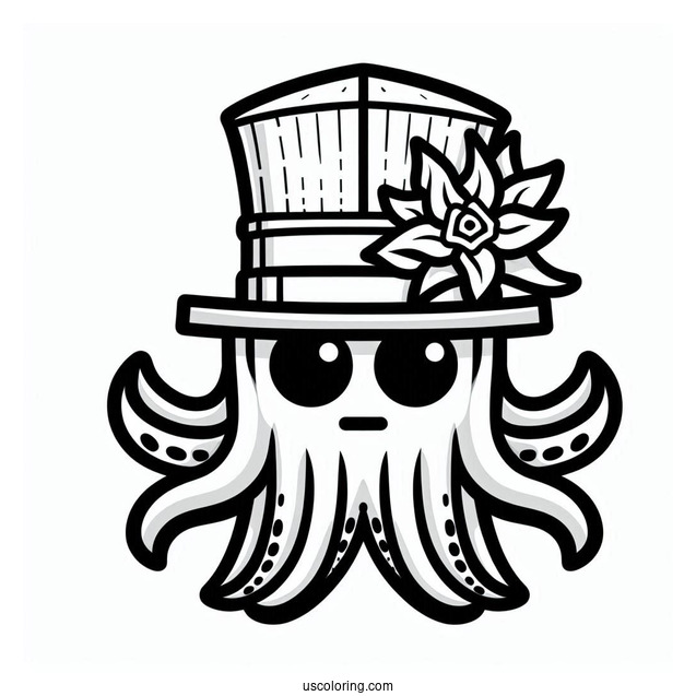 Squid Game Roblox Coloring Page