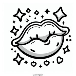 Cartoon Lippy Lips Shopkins