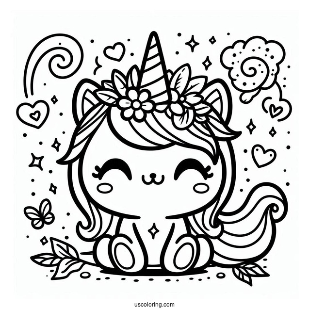 Cute Sprunki Coloring Page Of Simon