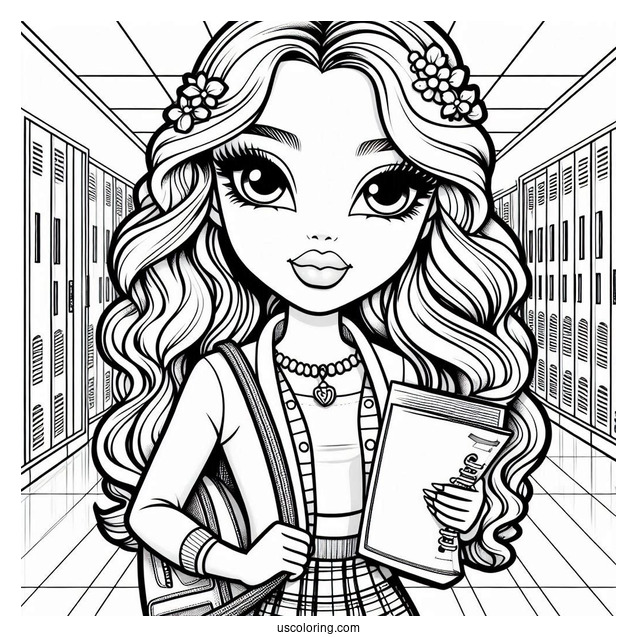 Bratz Sasha In School Corridor