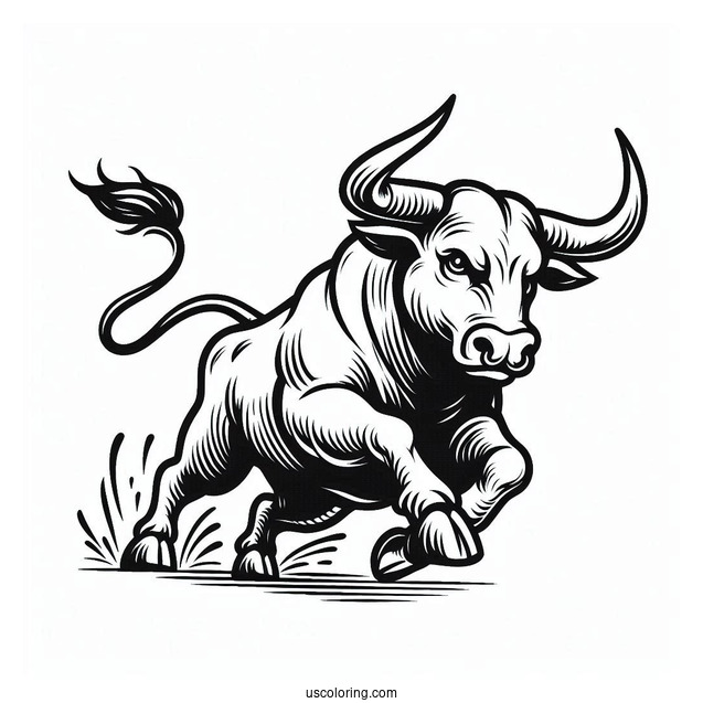 Outline Of Bull Running