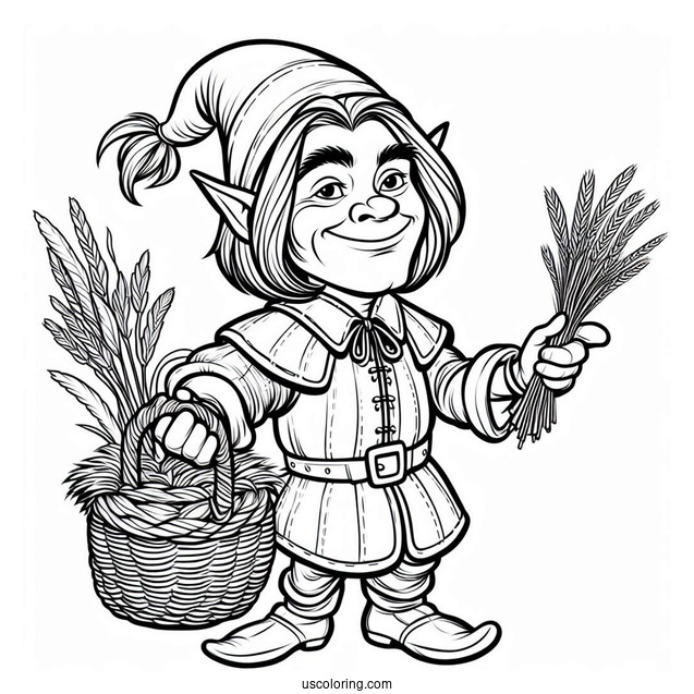Rumpelstiltskin Coloring Page