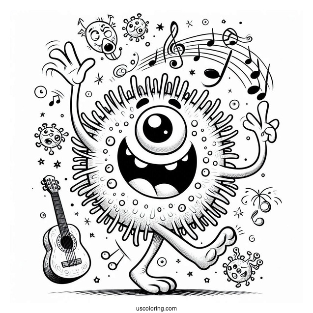 My Singing Monsters Coloring Page Noggin Dancing