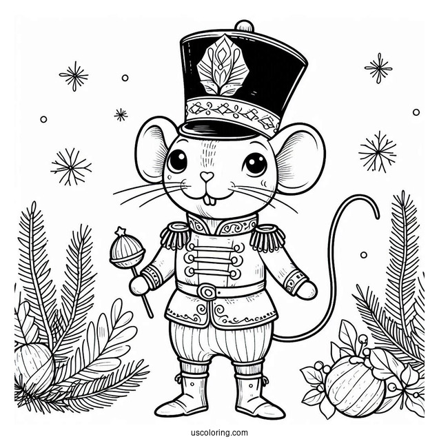 Coloring Sheet Of The Nutcracker Mouserinks