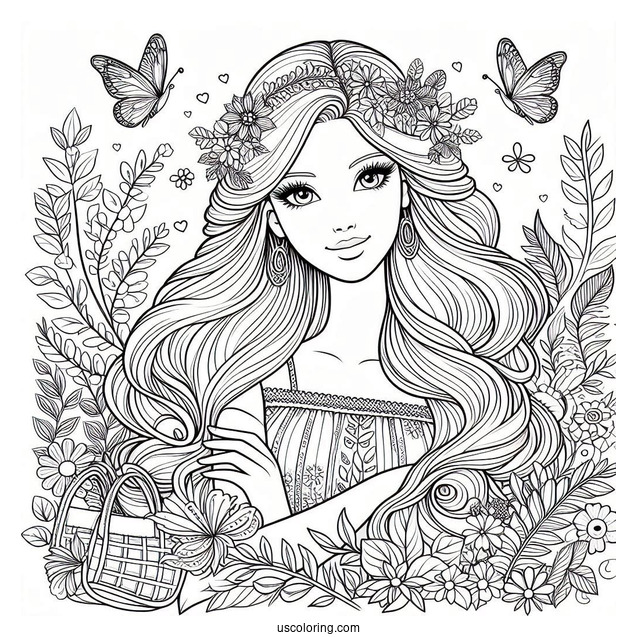 Barbie Movie Coloring page 3