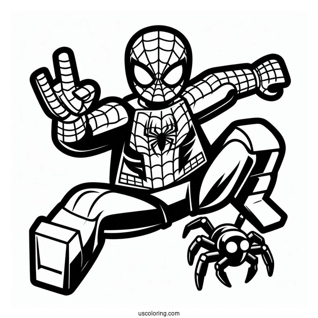 Easy Lego Spider-Man For Preschoolers