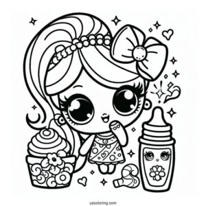 Easy Polly Polish Shopkins To Color