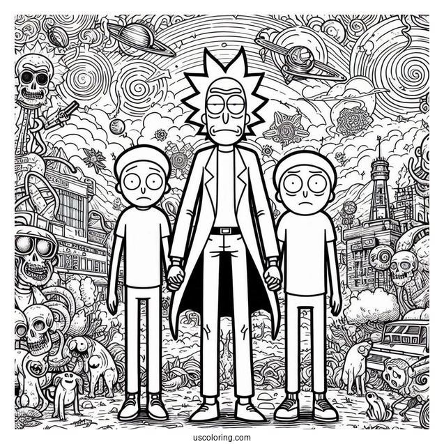 Rick And Morty TV Poster