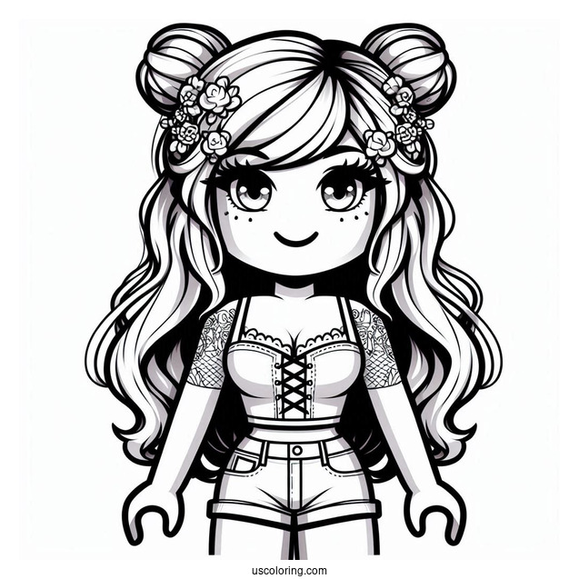 Roblox Girl Skin Coloring