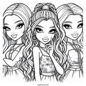 Jade, Sasha, Cloe, and Yasmin