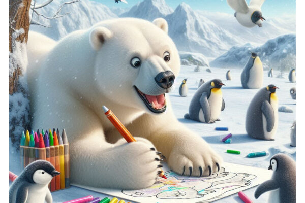 Polar Bear Coloring Pages Featured Image