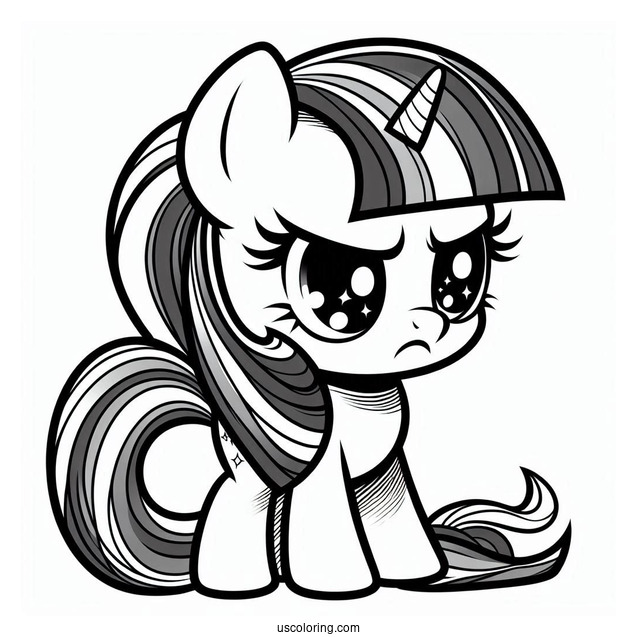 Twilight Sparkle Frowning