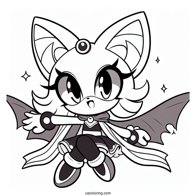 Kawaii Rouge the Bat