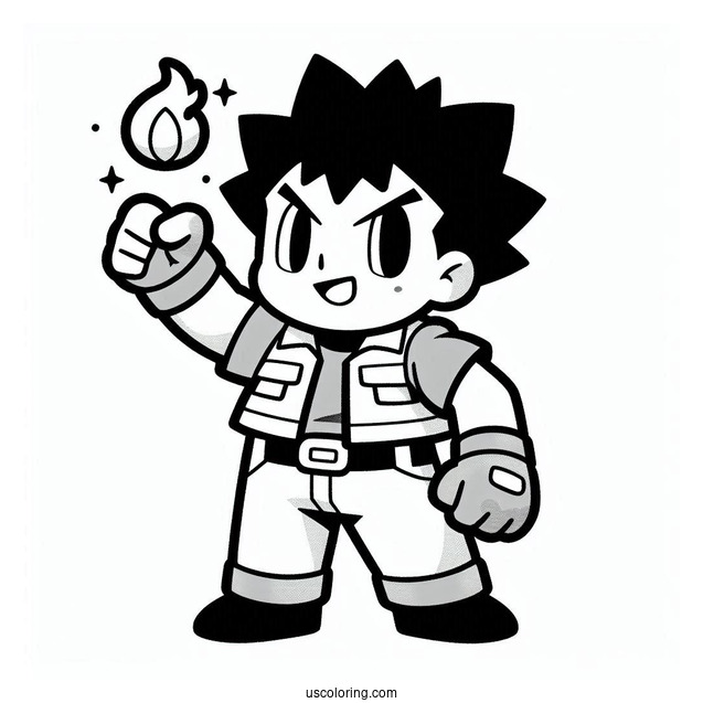 Brock Character From Pokemon