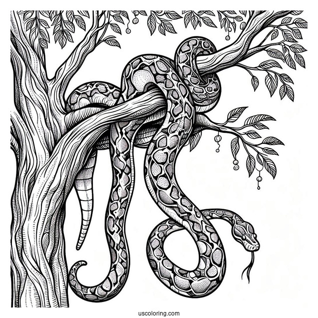Python Hanging From Tree