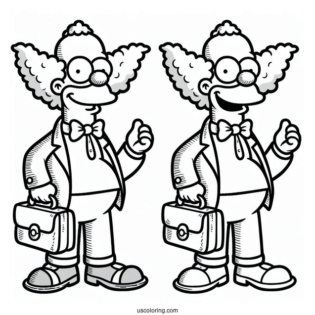 Krusty the Clown from The Simpsons
